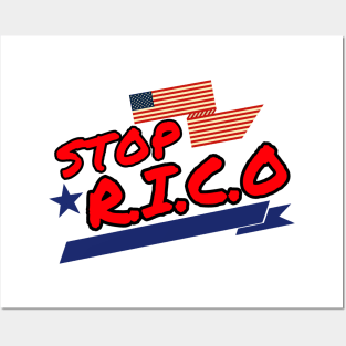 Stop R.I.C.O Posters and Art